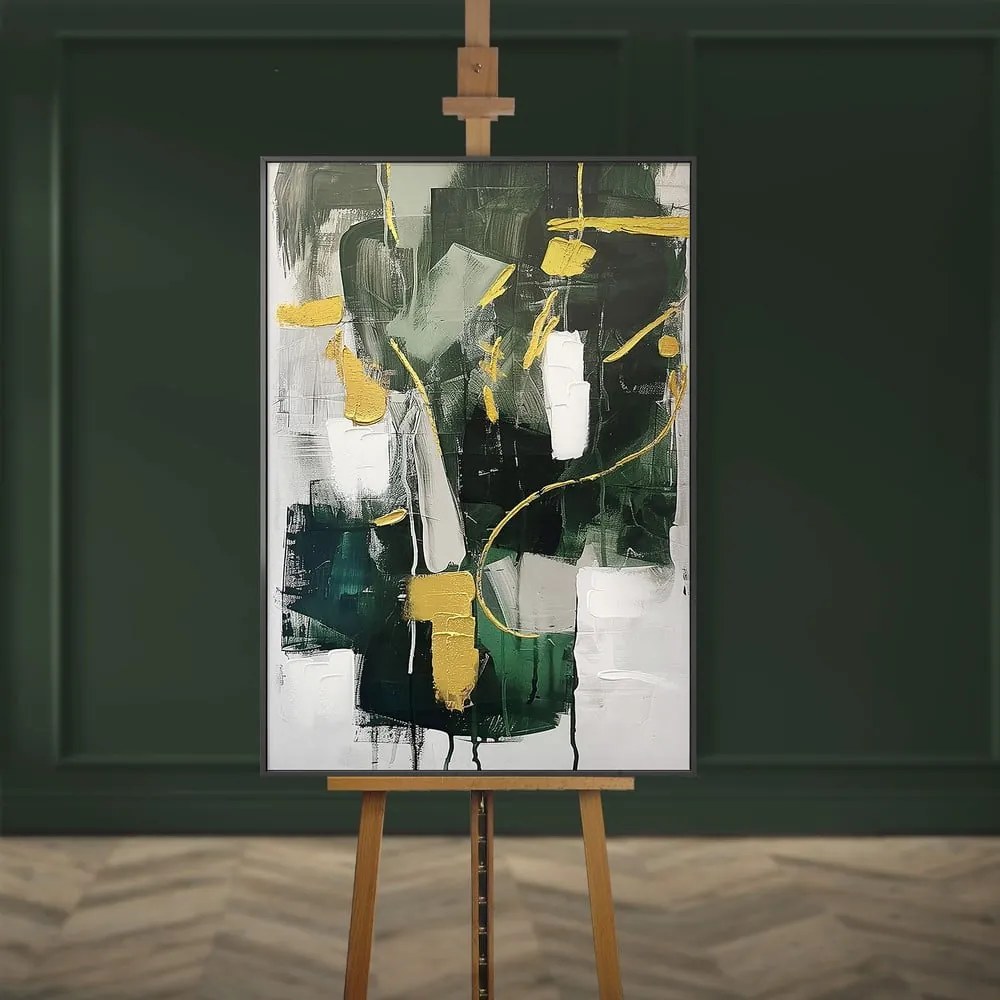 Картина с ръчно изрисувани елементи 70x100 cm For – Styler