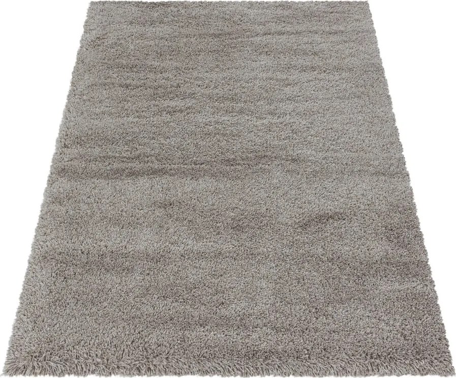 Светлокафяв килим 200x290 cm Fluffy – Ayyildiz Carpets