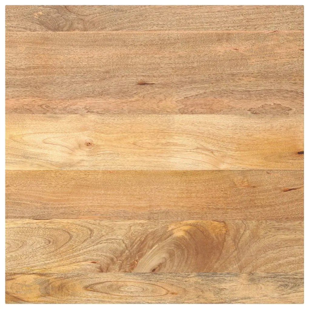 371545 vidaXL Плот за маса, 80x80x3,8 см, квадратен, манго масив