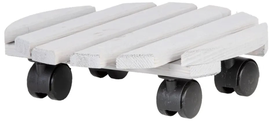 Дървена подвижна стойка за саксии ø 29 cm (височина 8 cm) Indoor &amp; Outdoor – Esschert Design