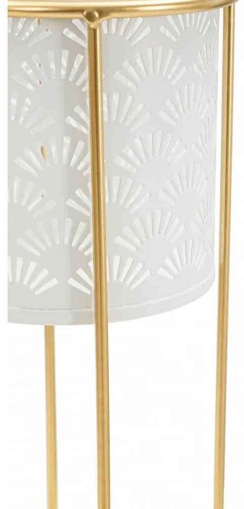 Метални стойки за цветя 2 бр. ø 17 cm (височина 46 cm) Whity – Mauro Ferretti