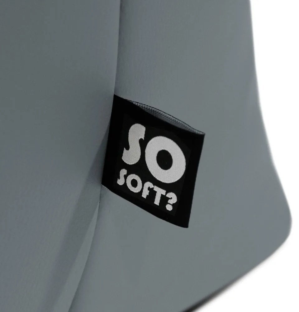 Оранжев пуф от изкуствена кожа Icy L – So Soft?