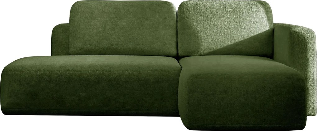 Ъглов диван Cozy-Зелено-Десен