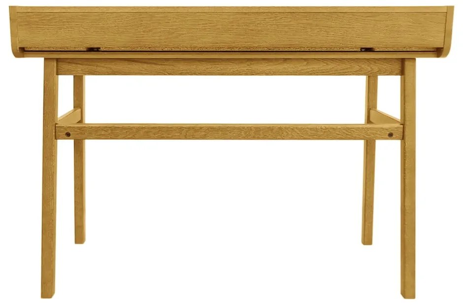 Работна маса от декор от дъб за секретар 44x115 cm Carteret – Woodman