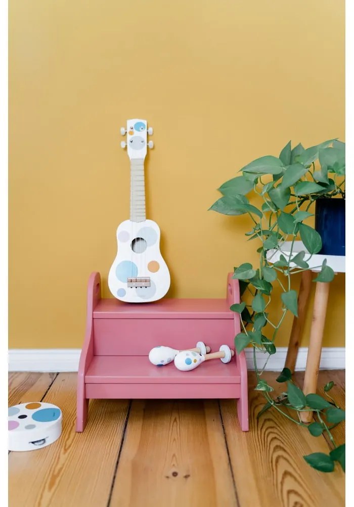 Светлочервена подвижна стълба Dusky Pink – Kindsgut