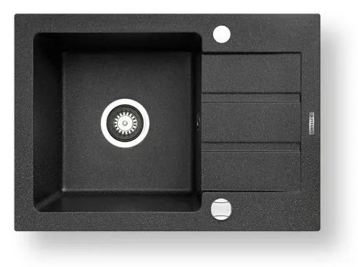 Pyramis 70165701 - Кухненска мивка NEXT 62x44 см гранит/черна