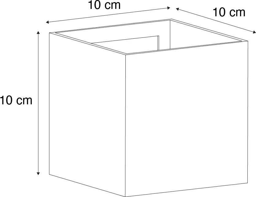 Външна стенна лампа тъмнозелена с LED IP54 - Edwin