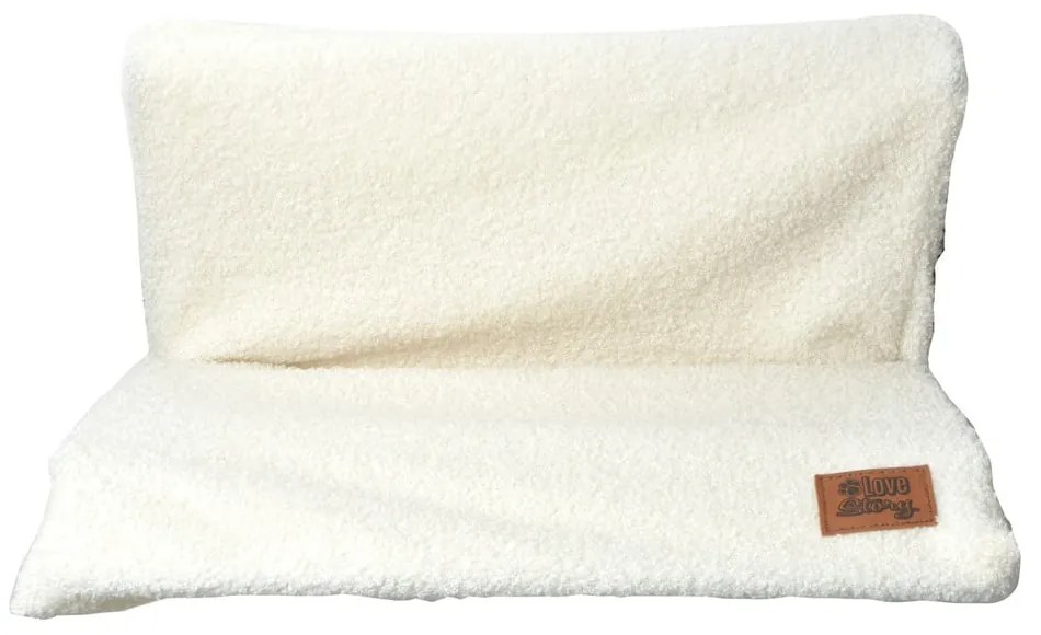 Кремаво легло за котка 30x45 cm – Love Story