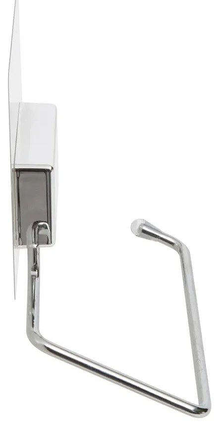 Самозалепващ се държач от хромирана стомана за тоалетна хартия Bestlock Magic Bath - Compactor