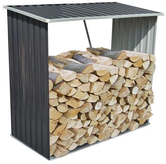 Навес за дърва 163 x 83 x 154 см