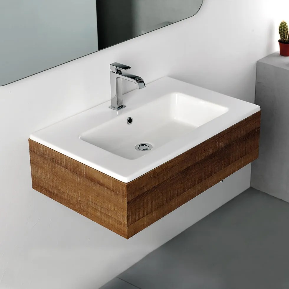 мивка Flat Bianco Ceramica-Дължина : 71,5 см.