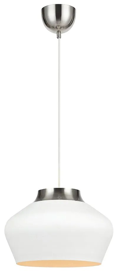 Бяло висящо осветително тяло Kom - Markslöjd