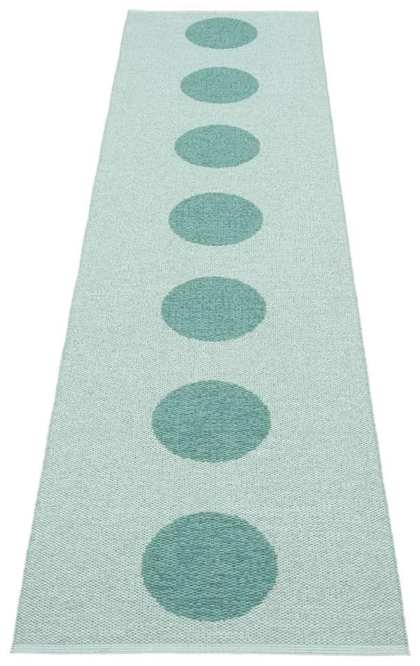 Тюркоазена пътека за открито и закрито 70x280 cm Vera Pop Jade – Pappelina