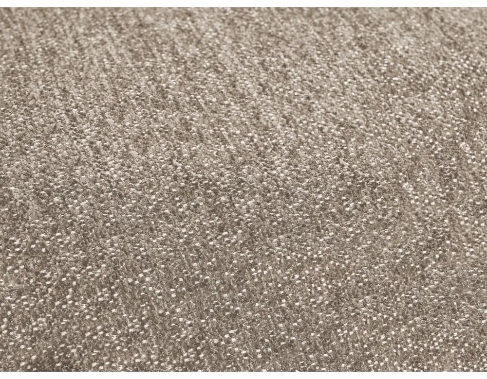 Кафяво-сив шенилов сгъваем/с място за съхранение ъглов диван (десен ъгъл) Everest – Bobochic Paris