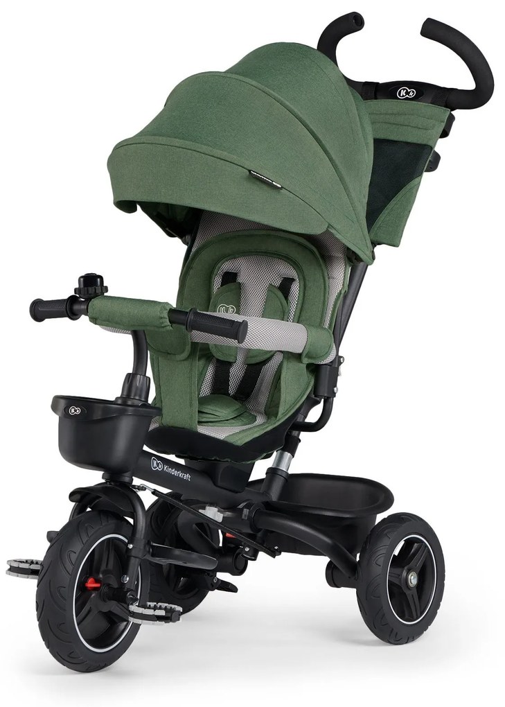 KinderKraft  -  Триколка Kinderkraft SPINSTEP, зелена