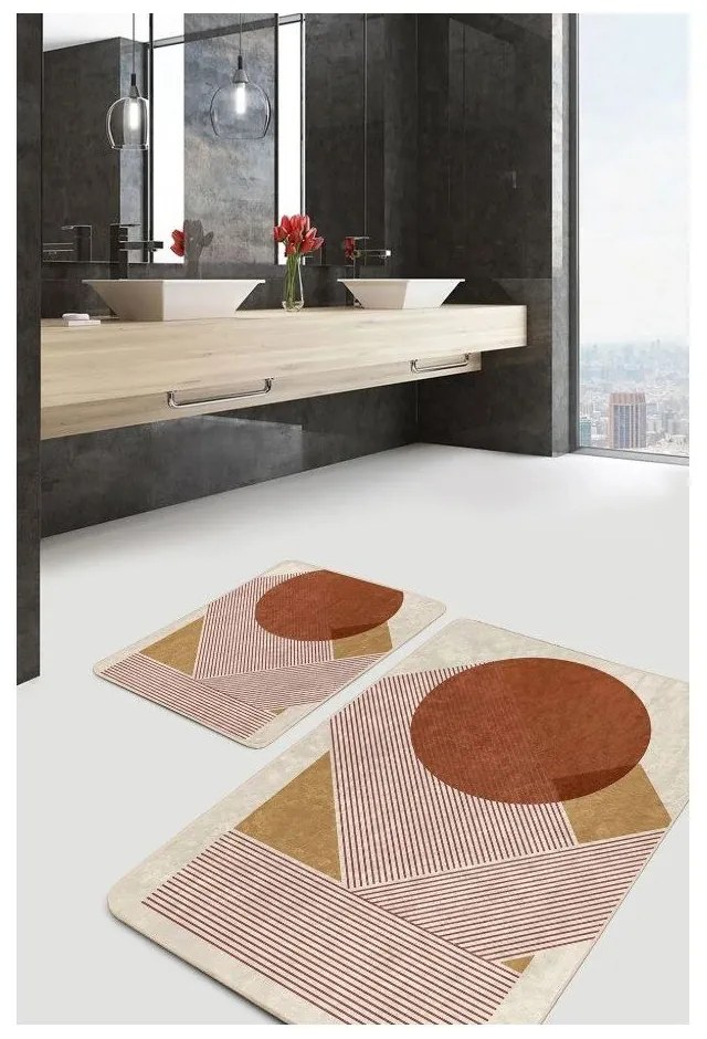 Кадифени килими за баня в комплект от 2 бр. 60x100 cm – Mila Home
