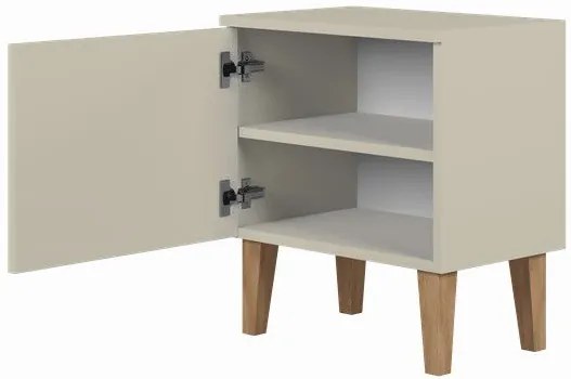 Нощно шкафче Kubi - кашмир