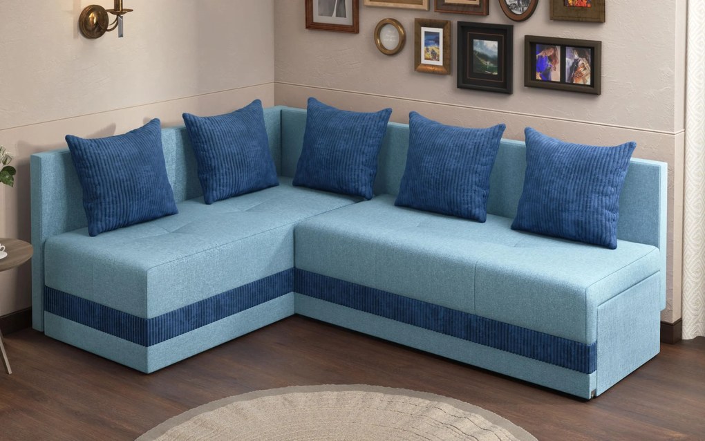 Разтегателен ъглов диван Арети