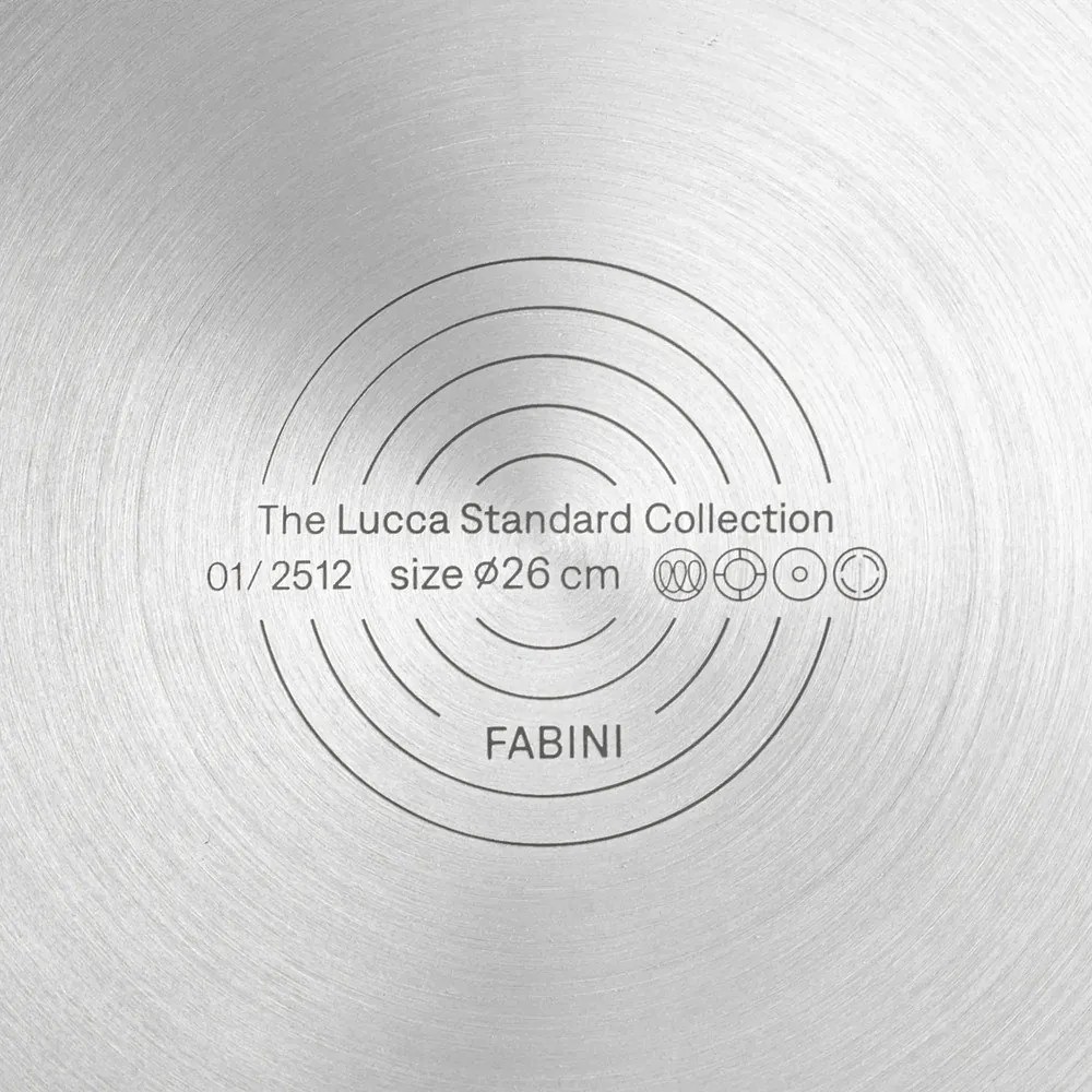 Тиган от неръждаема стомана ø 26 cm Lucca 4.0 – FABINI