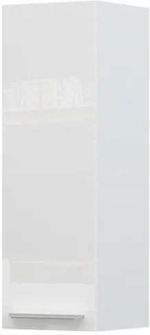 Висящ шкаф Raval V9-30-1K-White - White glossy