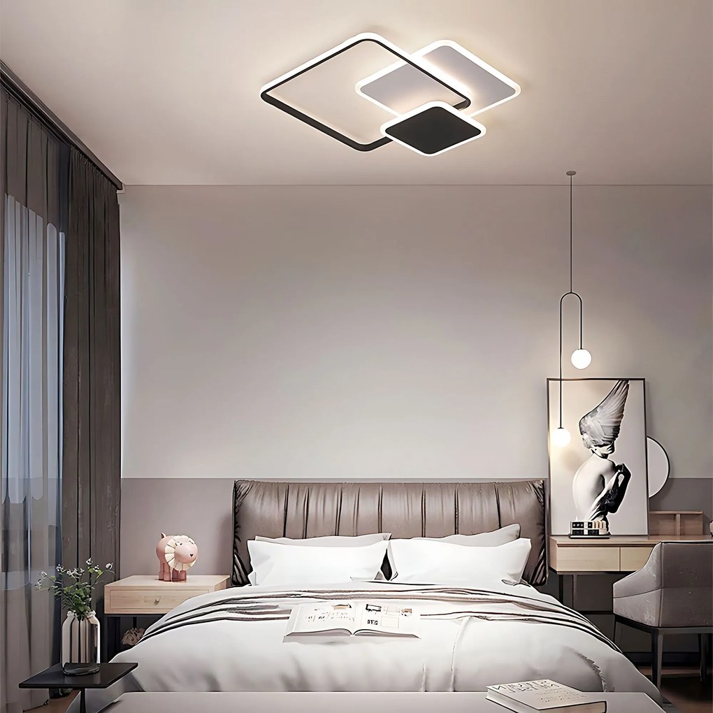 Плафон LHJ079-C BLACK/WHITE LED