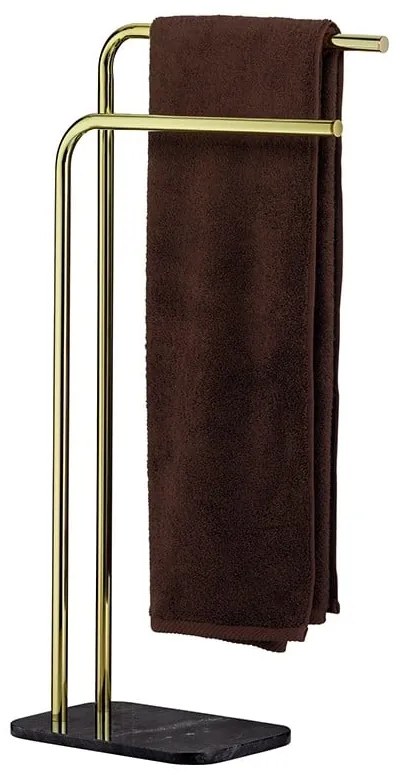 Държач за кърпи от черен мрамор Liron - Kela