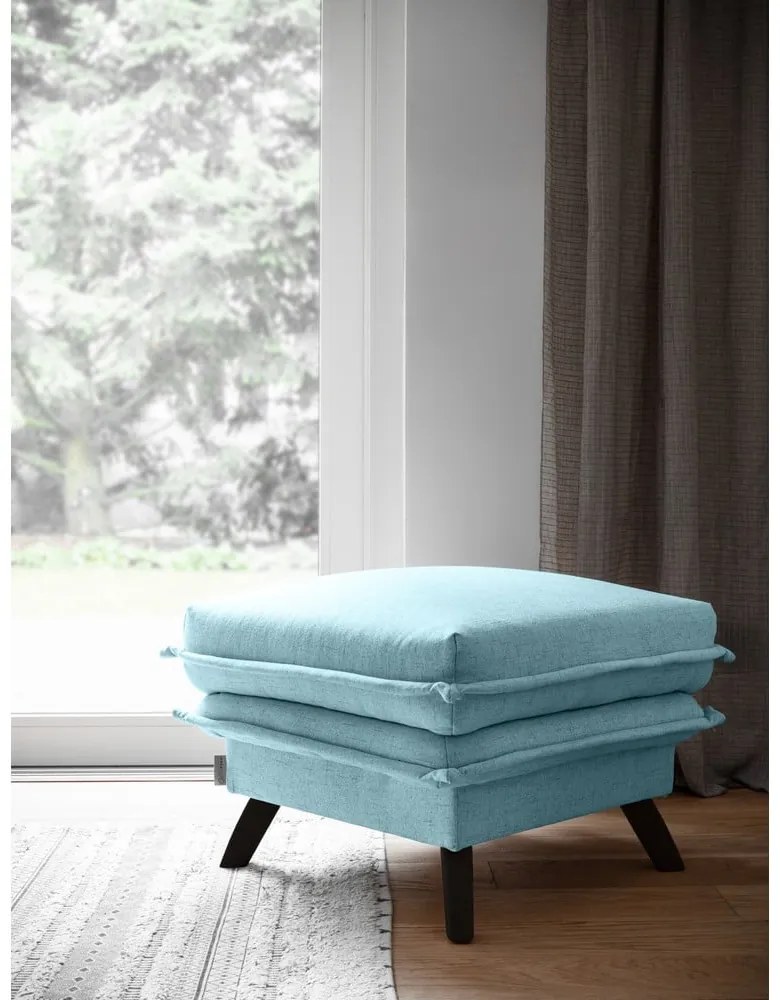 Светлосиня табуретка за крака Charming Charlie - Miuform