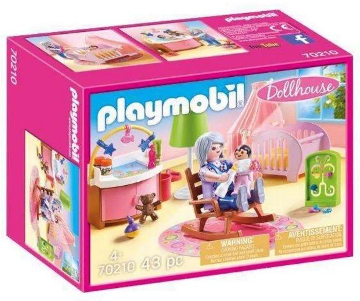 Playset Dollhouse Baby's Room Playmobil (43 pcs)