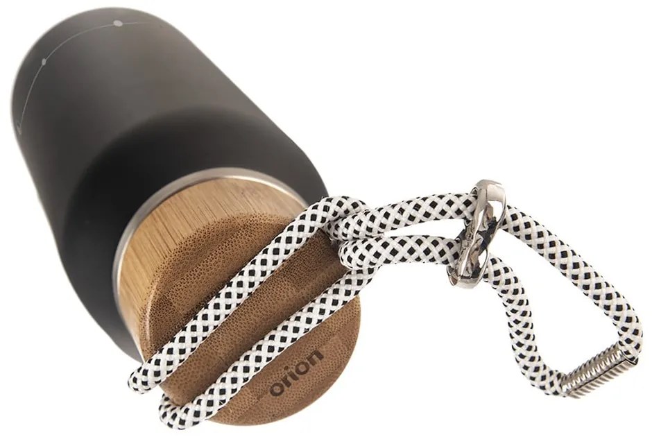 Черен термос 600 мл - Orion