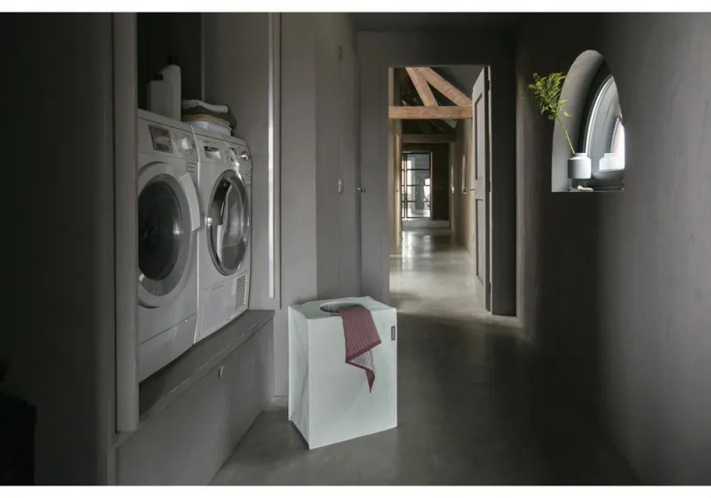 Торба за пране Brabantia 1001095, 55 л, Твърдо и отделящо се дъно, Магнитни дръжки, Зелен