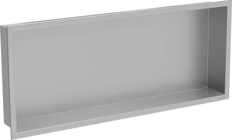 Mexen X-Wall-R нишева полица с яка 75 x 30 см, инокс - 1910753010