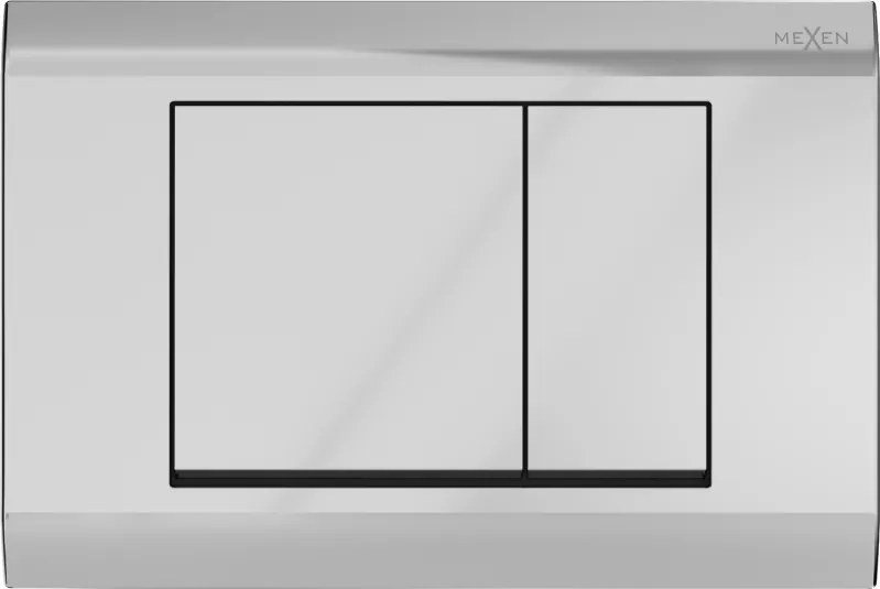 Mexen Fenix Air 01 бутон за пневматично промиване, лъскав хром - 6A0101