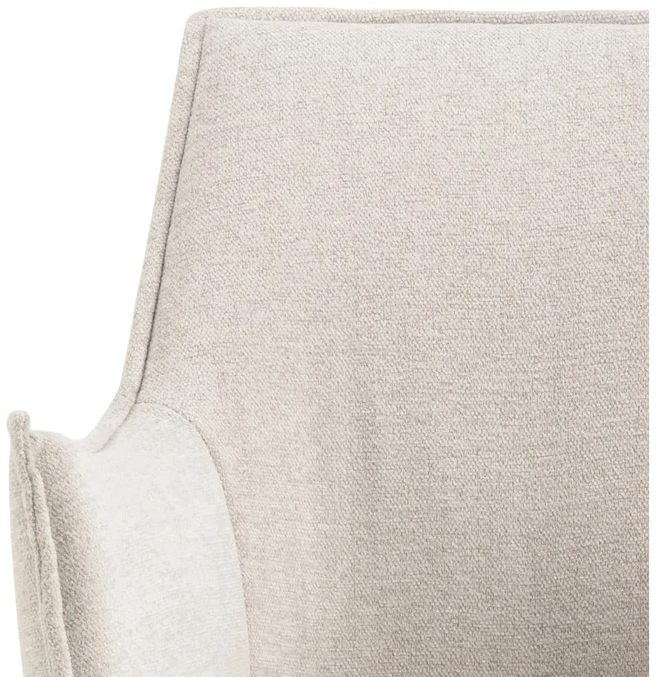 Кремав тапициран трапезен стол Bonita – Actona