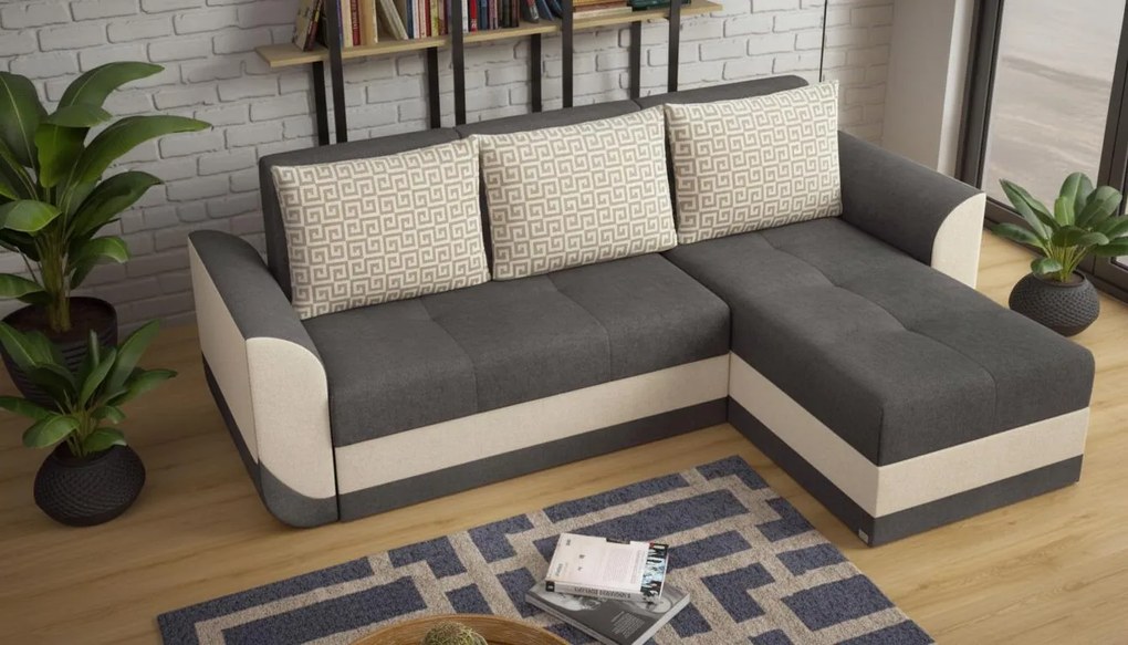 Разтегателен ъглов диван Хилтън