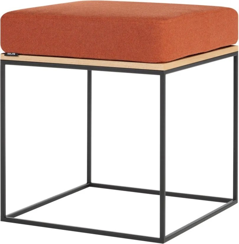 Теракотен тапициран стол Feo – noo.ma