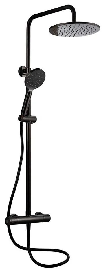 BATH DELUXE 31-120-07-02-00 - Душ комплект с термостат DRAGOR мат черен