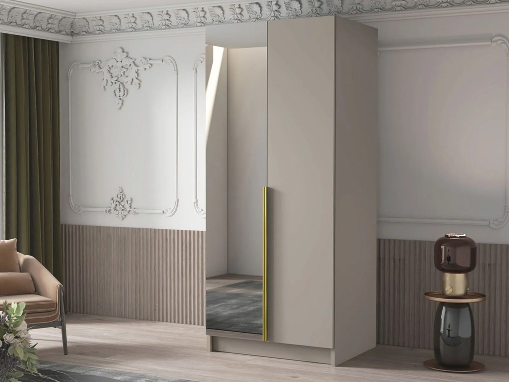 Гардероб Bono II 2-врати-Gkri-Xryso