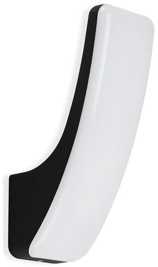 Telefunken 311605TF - LED Екстериорен аплик LED/15W/230V IP44 черен