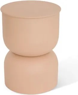 Помощна маса atmosphera Totem, Метал, Бежов, 31 cm