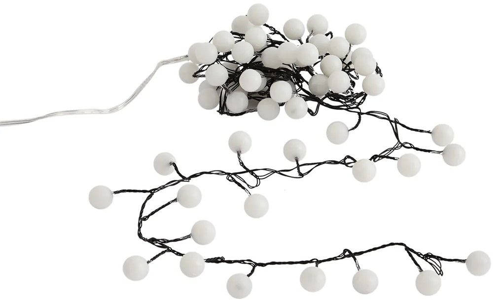 Коледни лампички зелени със 70 бели светодиода 3,5 м IP20 - Dasher