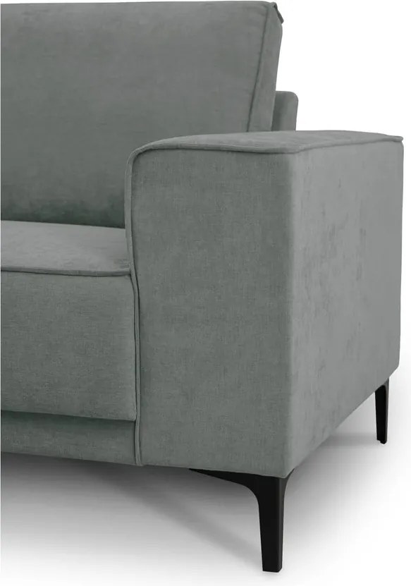 Тъмносив ъглов диван (ляв ъгъл) Copenhagen – Scandic