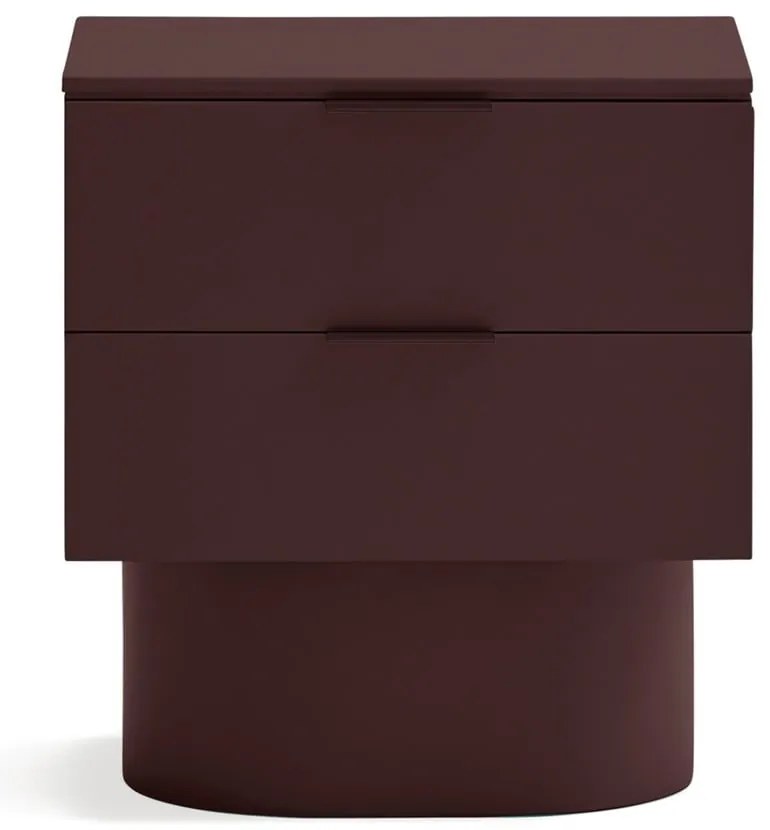Бордо нощно шкафче Totem – Teulat