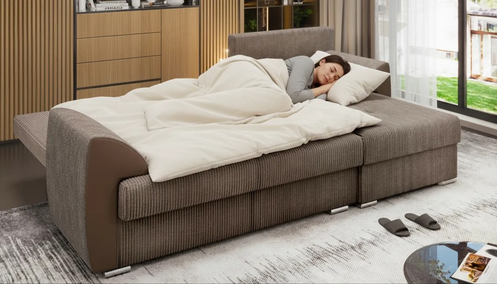 Разтегателен ъглов диван Норд