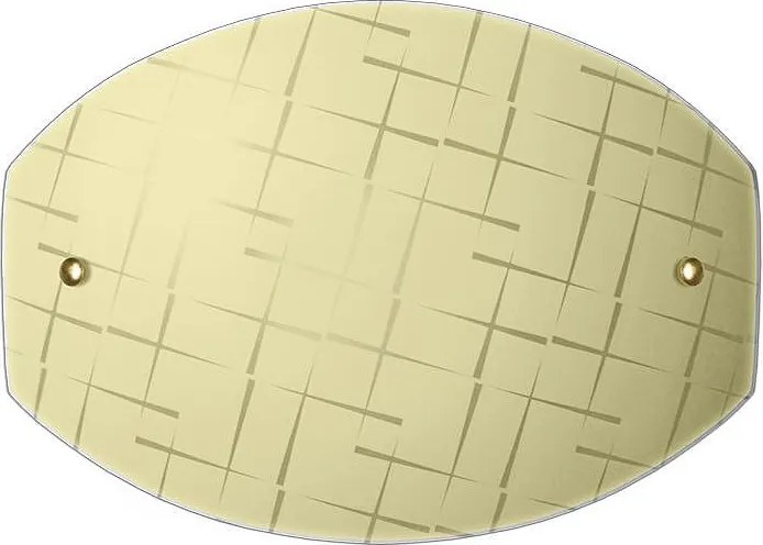 Аплик НИКЕЯ LED, 285х200, екрю гланц, 6W, 4000K