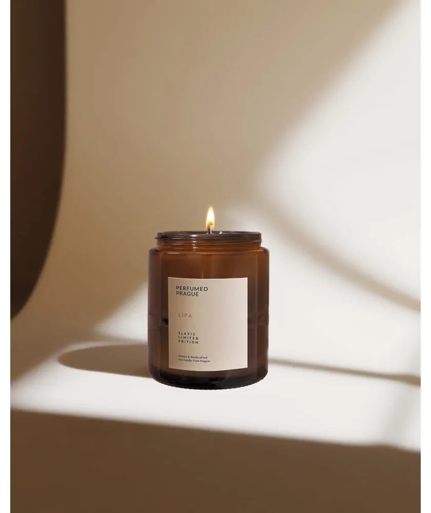 Ароматна свещ от соев восък Slavic Edition: #88 Linden, Moss, Hibiscus – Perfumed Prague