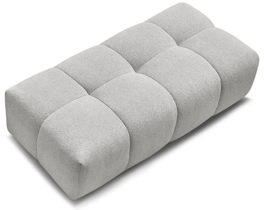 Светлосива шенилова табуретка Everest – Bobochic Paris