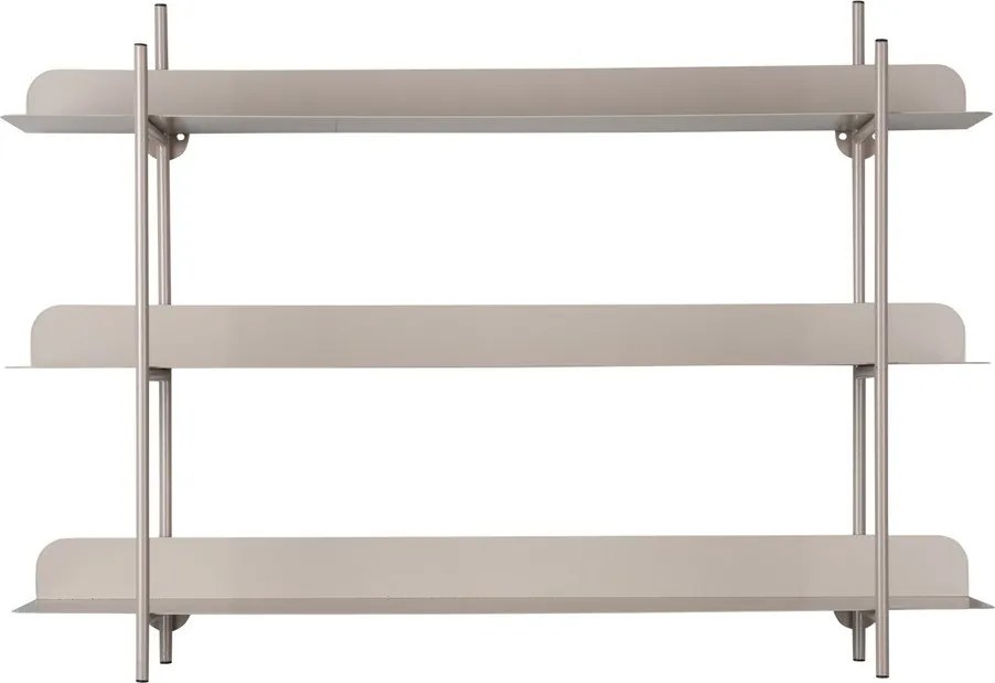 Сив на няколко нива метален стенен рафт 60 cm Riqueza Tres – PT LIVING