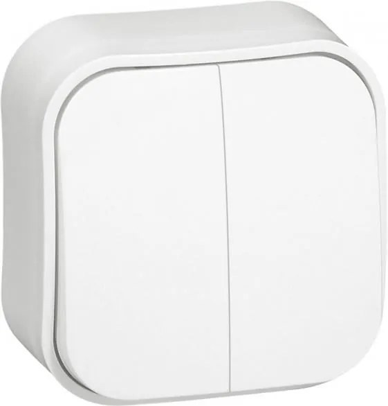 Legrand Сериен ключ IP21 открит монтаж цвят Бял Forix  - 782402