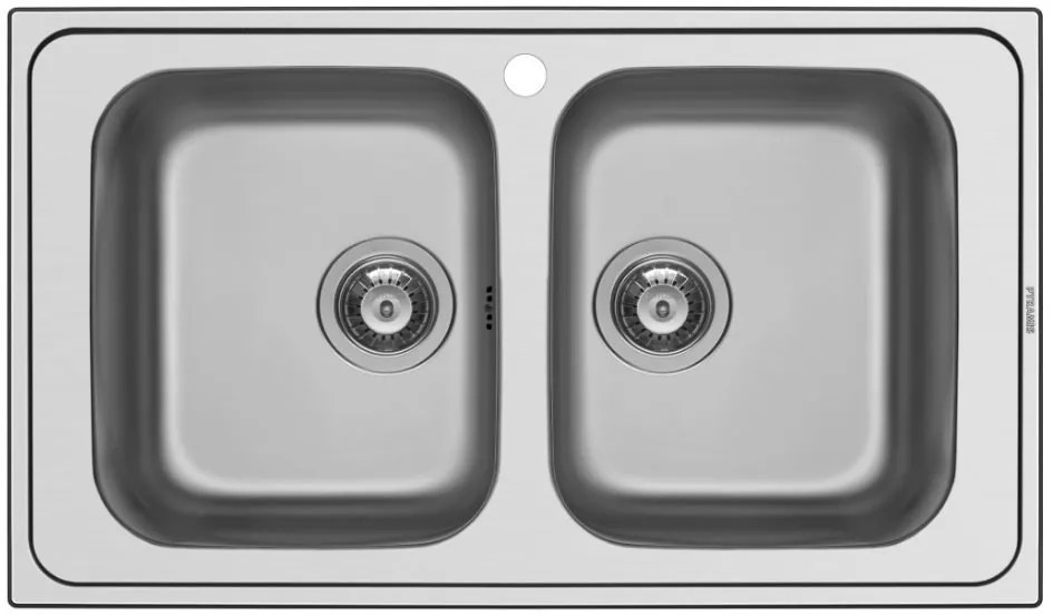 мивка Pyramis Athena Extra 2B-Дължина: 86 см.-Полиран