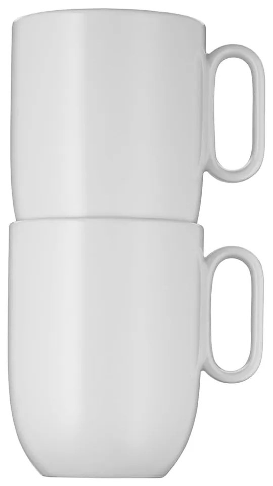 Бели порцеланови чаши в комплект от 2 броя 380 ml Barista - WMF
